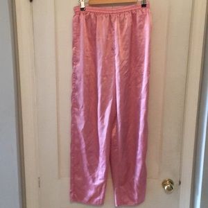 Vintage Victoria’s Secret pink satin pj pants